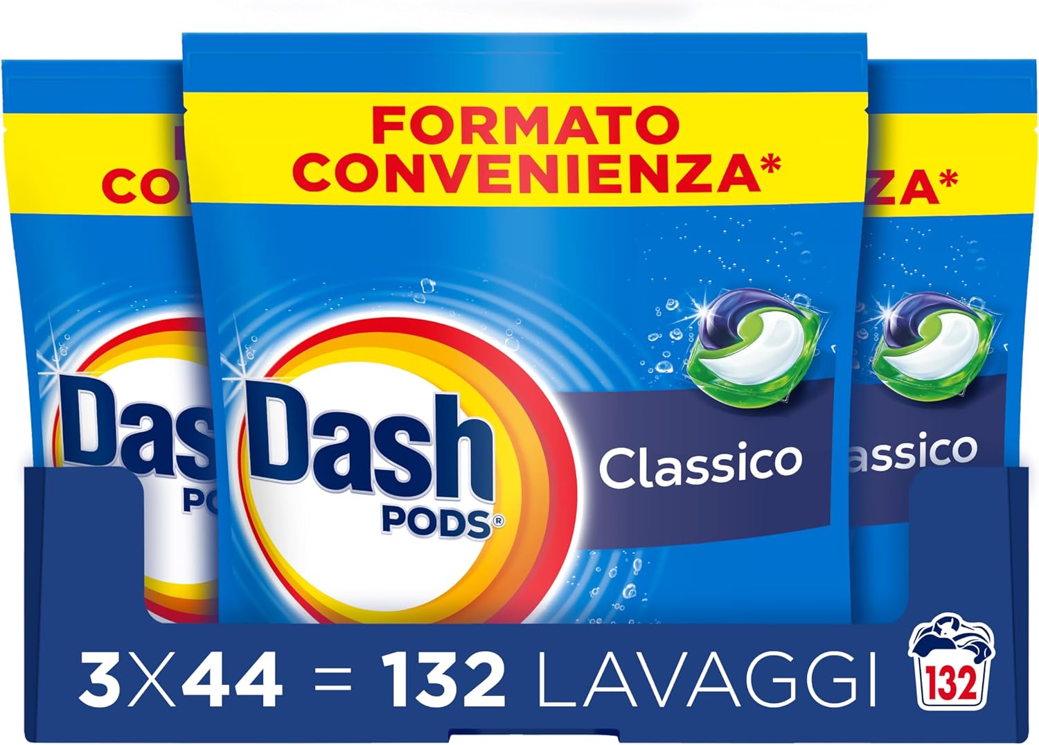 Detalle de Dash Pods Detersivo 132 lavaggi