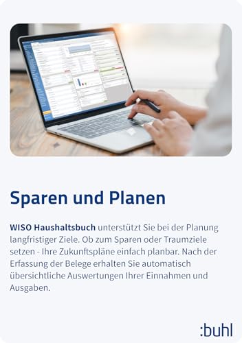 Thumbnail 1 de WISO Haushaltsbuch 2026 – Überblick über Ihre Finanzen (Windows Download) von Buhl Data Service GmbH