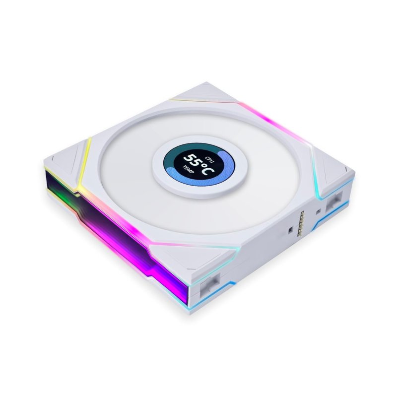Thumbnail 3 de Lian-Li Triple Pack UNI FAN TL LCD 120 mm Blanco: ventiladores con pantalla LCD personalizable