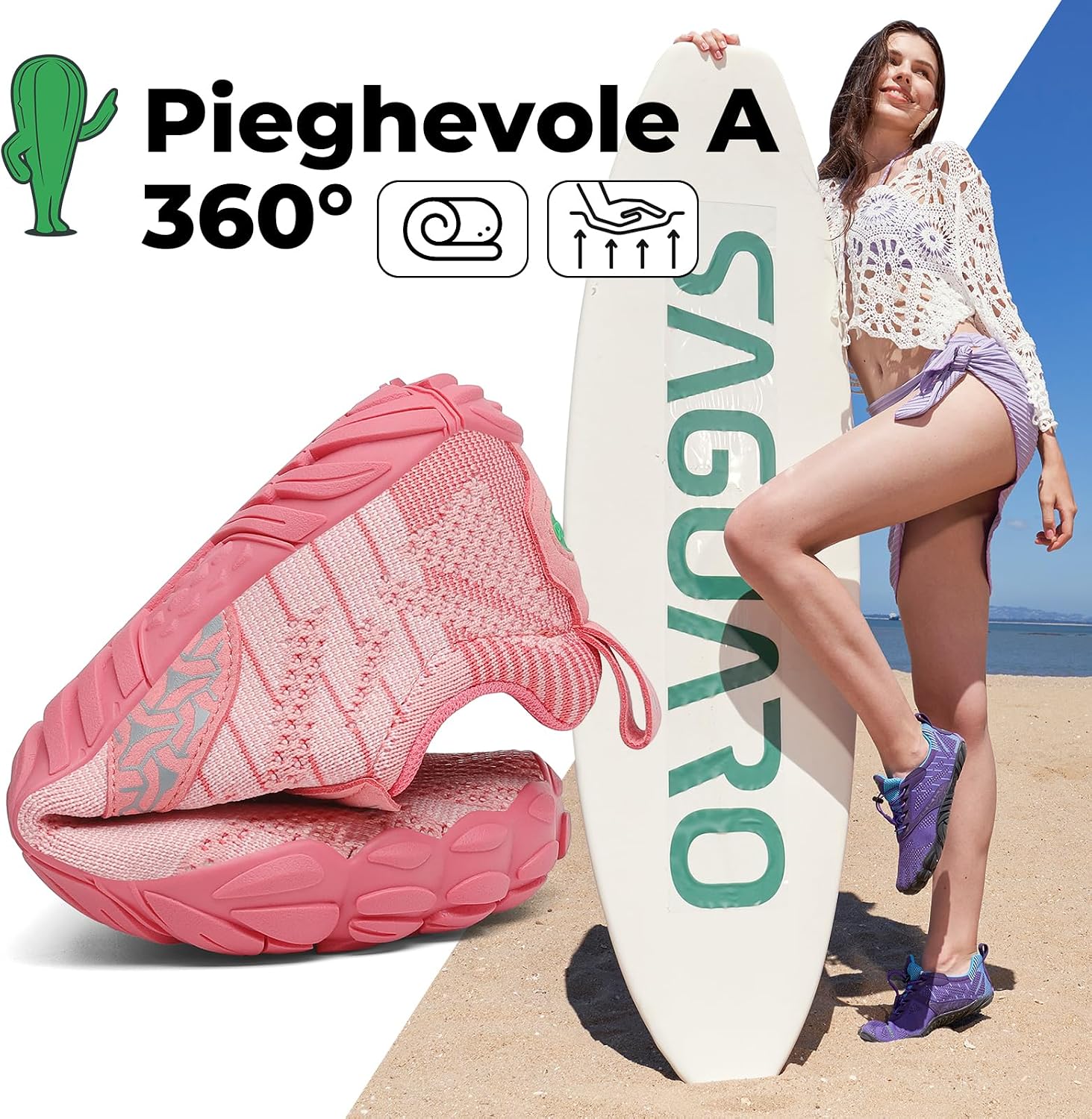 Thumbnail 5 de SAGUARO Barefoot Zapatillas Minimalistas Zero Drop Gr.36-48