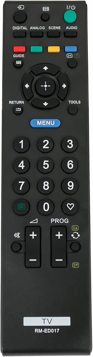Detalle de VINABTY RM-ED017 Remote Control for Sony Bravia LCD/LED TV