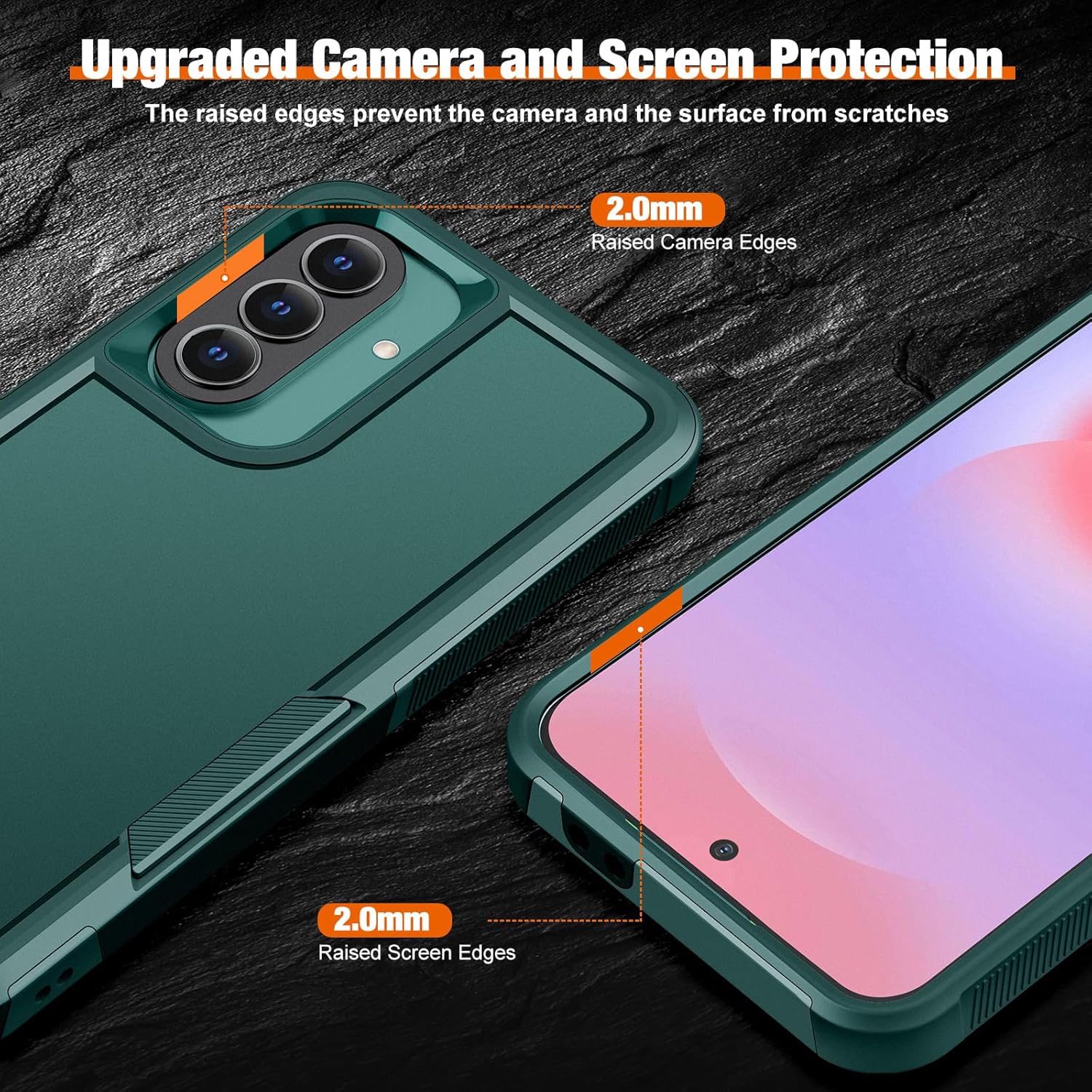 Thumbnail 3 de UITUIM Military-Grade Case for Samsung Galaxy A37 5G with Glass Screen Protector
