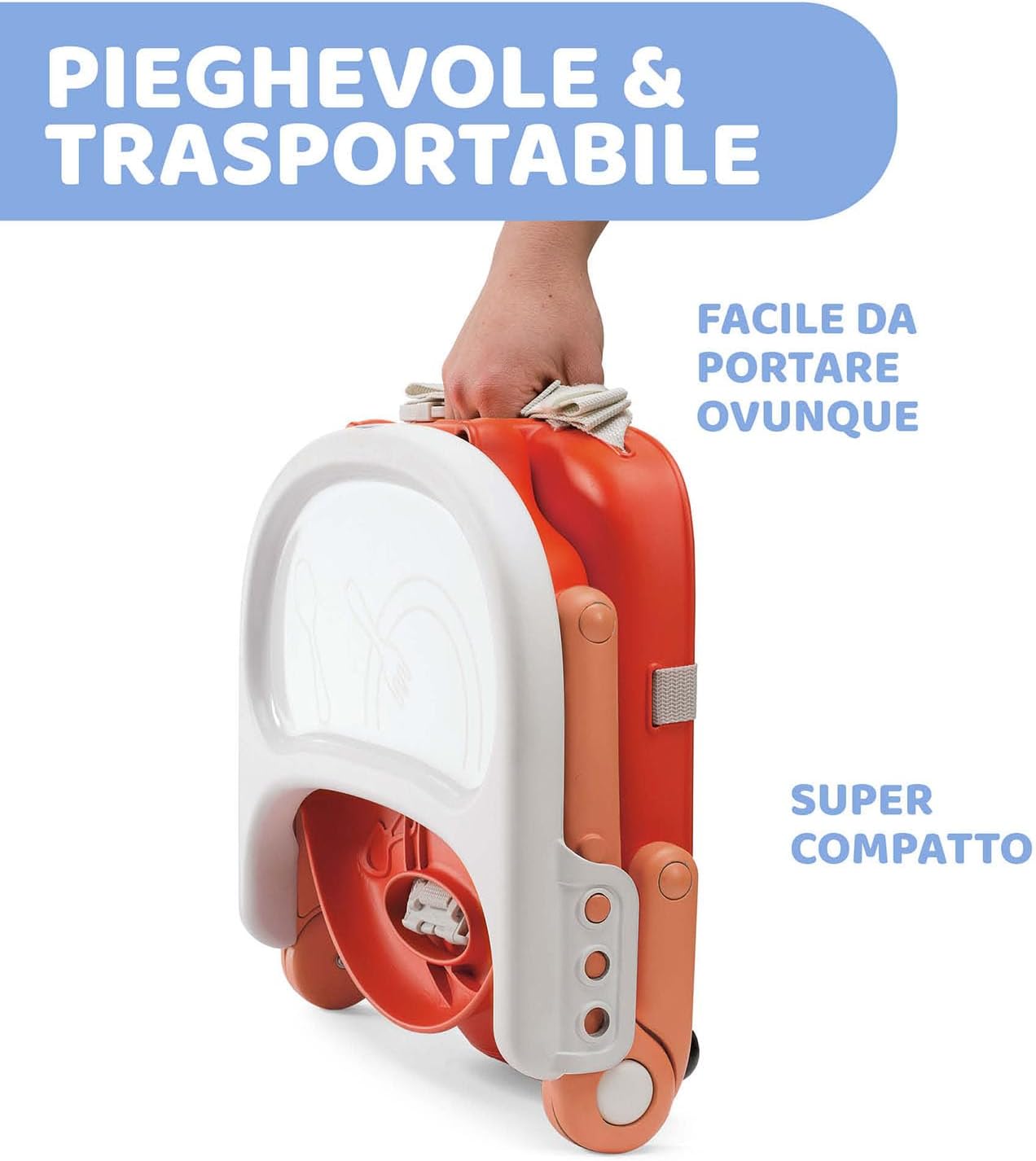 Thumbnail 1 de Chicco Pocket Snack rialzo per sedia Pocket Snack rosso per bambini 6 mesi-3 anni (fino a 15 kg)