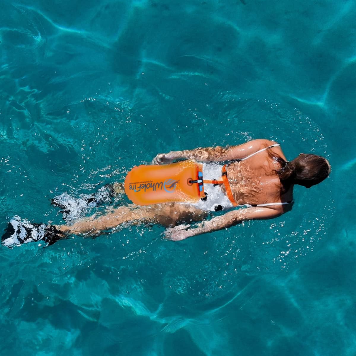 Thumbnail 2 de WholeFire 20L Swim Buoy Waterproof Inflatable Dry Bag for Open Water Swimming