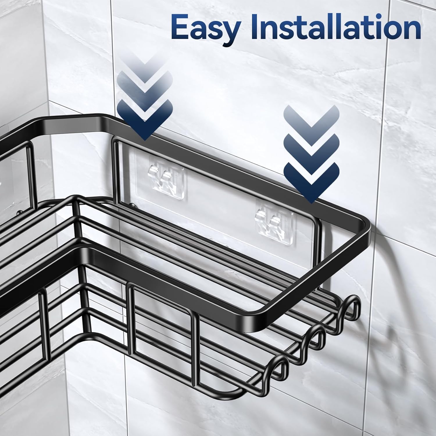 Thumbnail 4 de YASONIC Shower Caddy with 12 Hooks ⚙