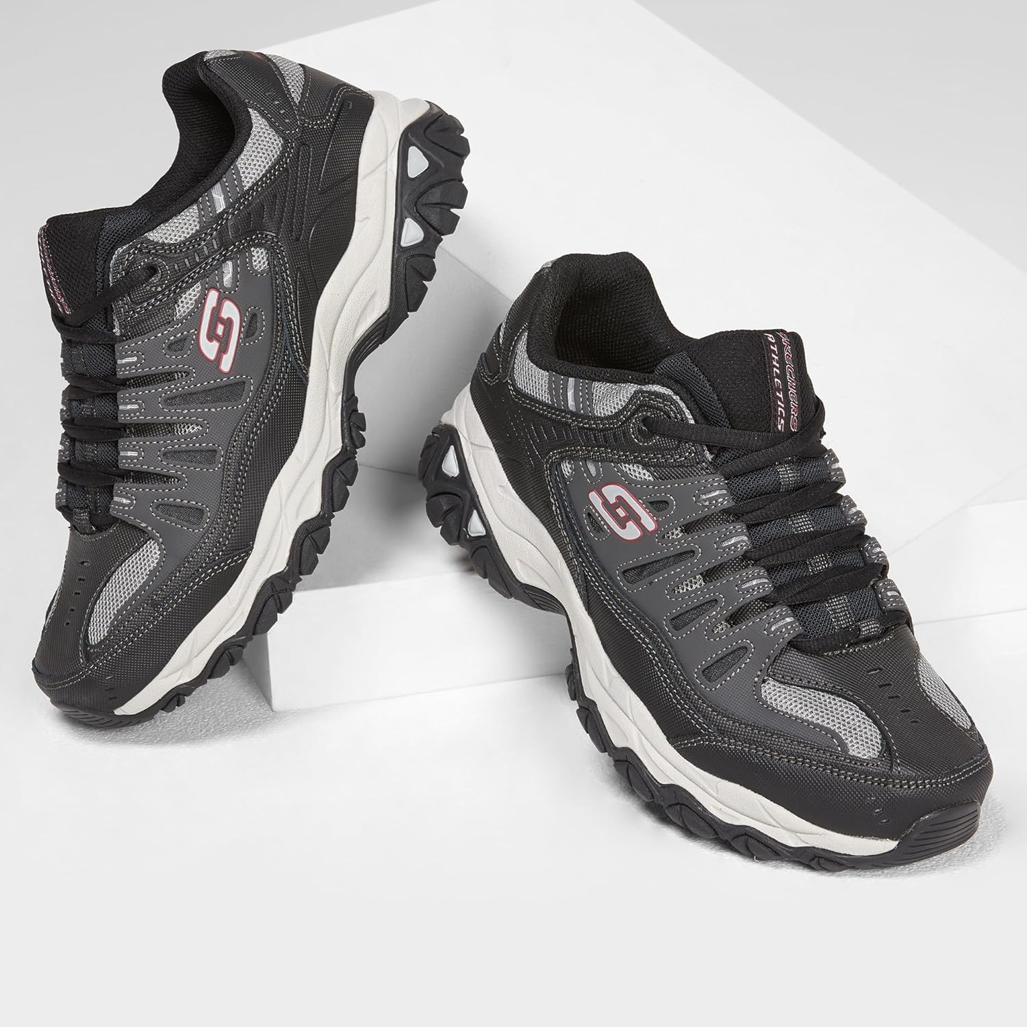 Thumbnail 5 de Skechers Men’s Afterburn M. Fit Fashion Sneakers with Memory Foam Insole