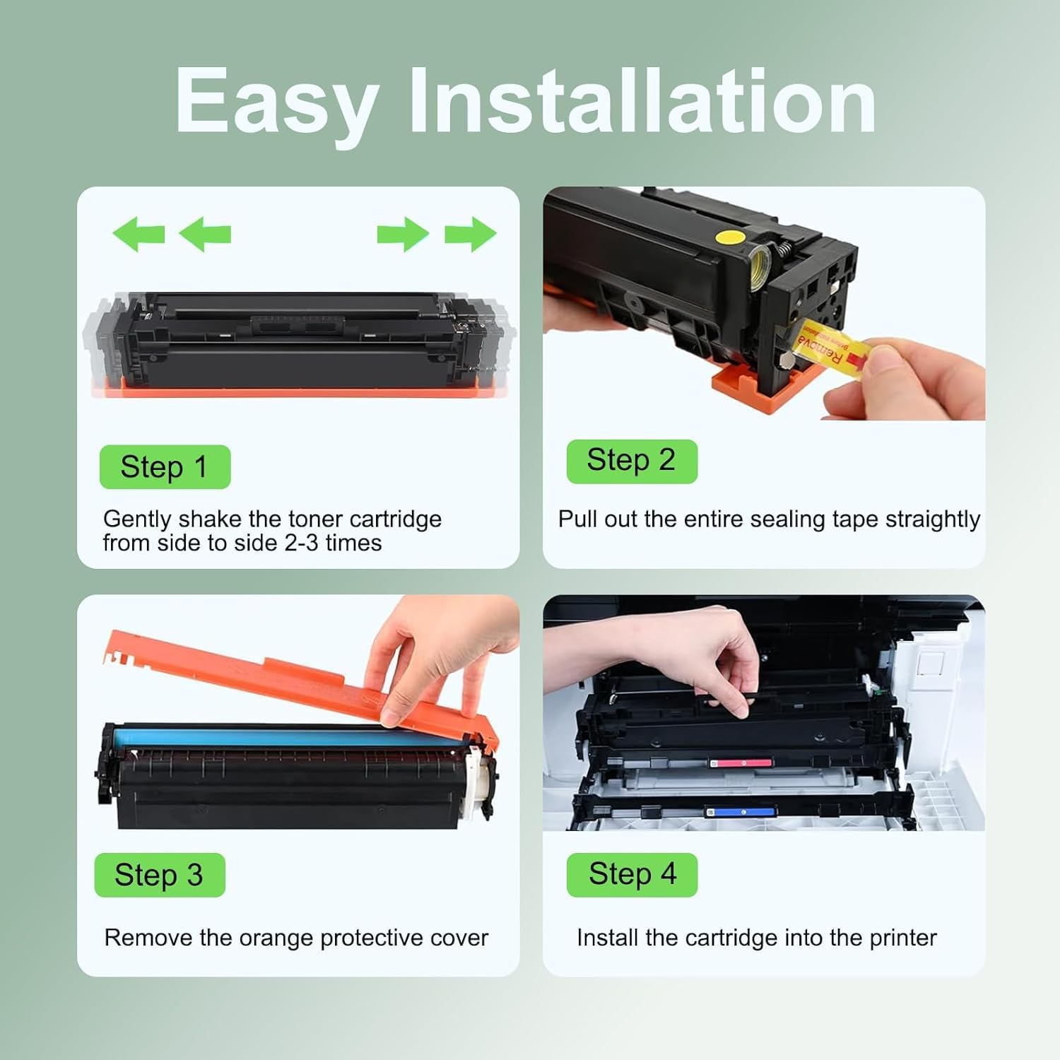 Detalle 2 de SINOPRINT 067H toner met chip, 4-pack voor Canon i-SENSYS