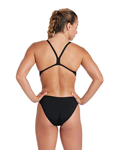 Detalle 2 de Arena Solid Challenge Team Maillot de Bain Femme – Séchage rapide, résistant au chlore et UV UPF50+