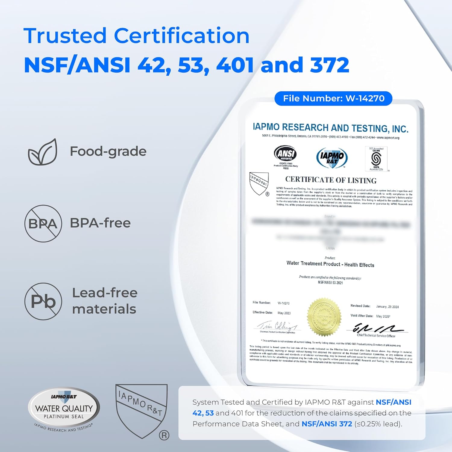 Thumbnail 3 de Waterdrop Instant Electric Filter Jug 3.5L