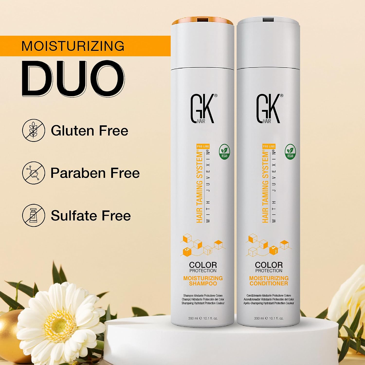Detalle 1 de GK Hair cheratina shampoo 300 ml