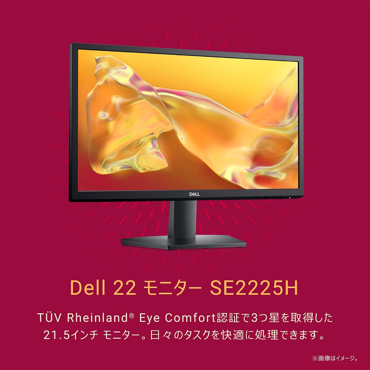 Detalle de Dell SE2225HM-A 21.5インチ フルHD VAモニター 100Hz・非光沢・傾き調整