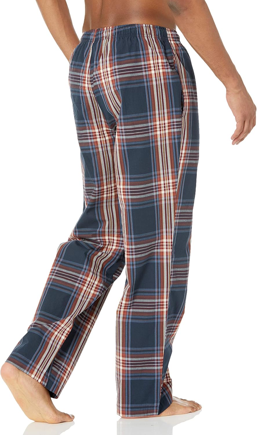 Thumbnail 1 de Amazon Essentials Uomo pantaloni da pigiama in popelín di cotone vestibilità dritta con tasche