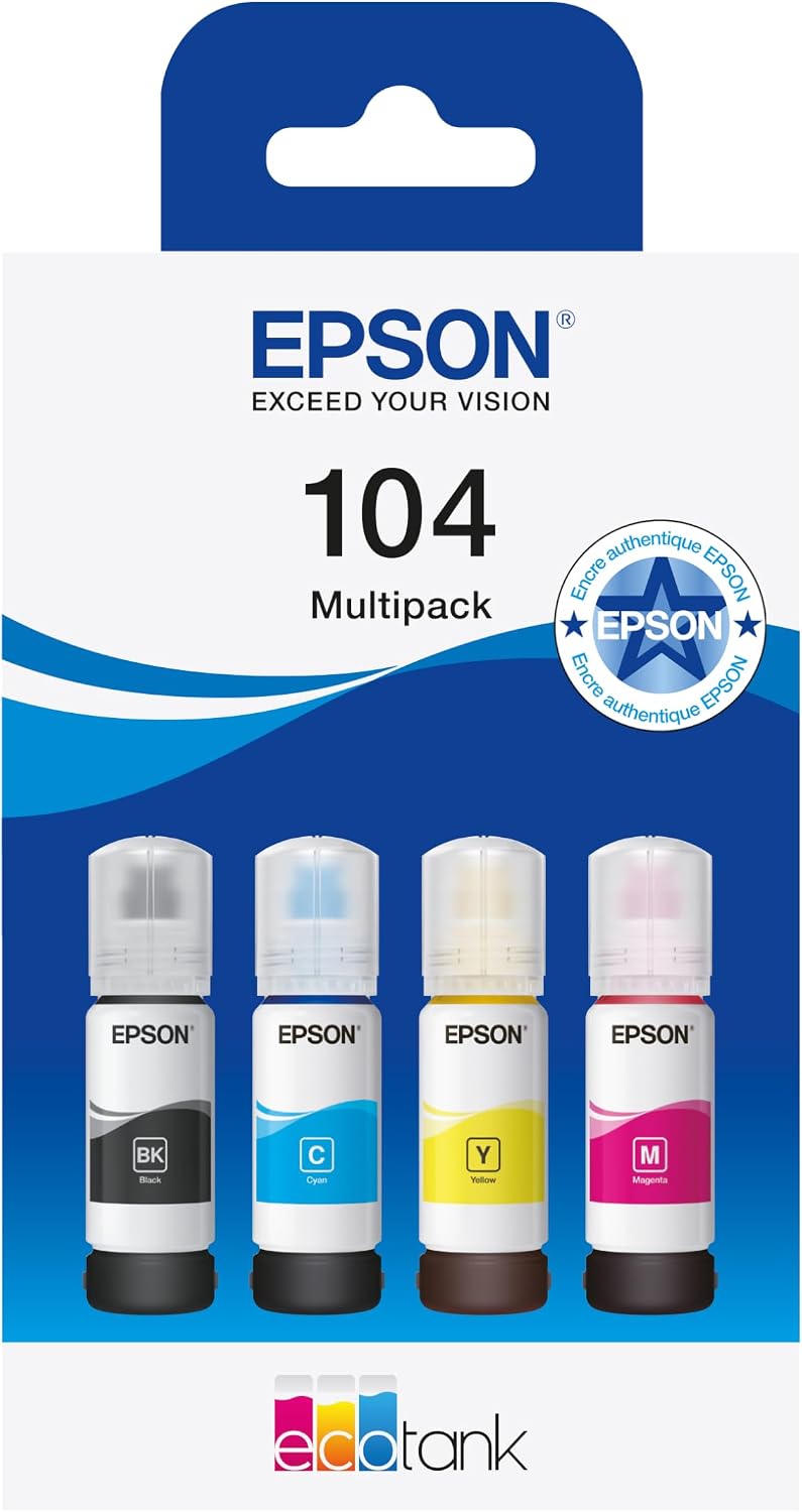 Detalle de Epson EcoTank 104 Bouteilles d'encre 65 ml