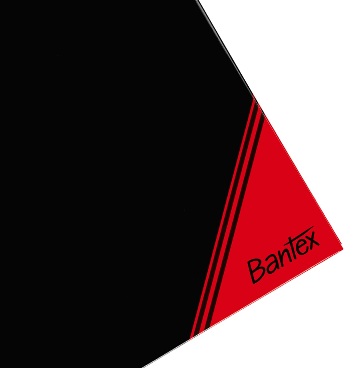 Thumbnail 5 de Bantex Notizbuch A5 kariert – 192 Seiten, Hardcover, 3er-Pack, schwarz-rot