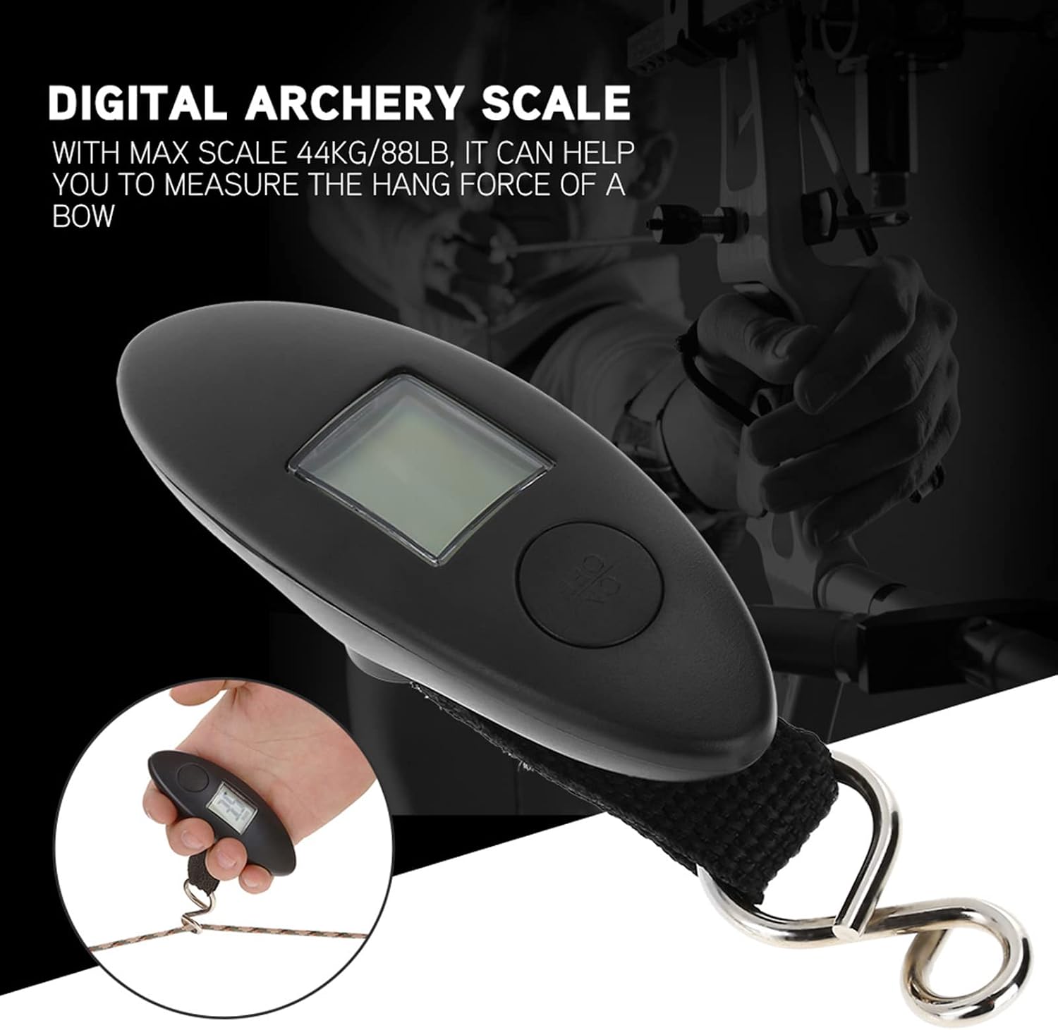 Thumbnail 2 de Zerodis Poundage Checker balance de tir à l’arc 44 kg