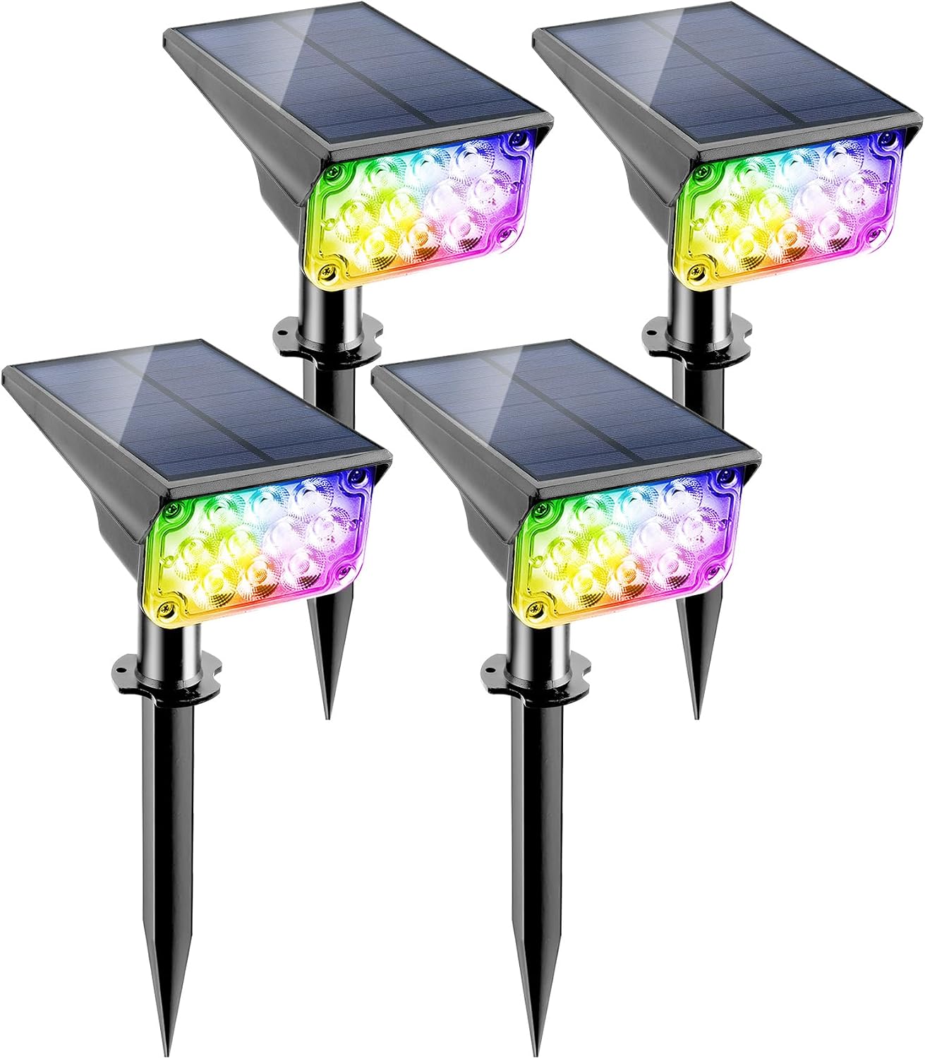 Detalle de NATPOW 20 LED RGB Solar Lights Pack