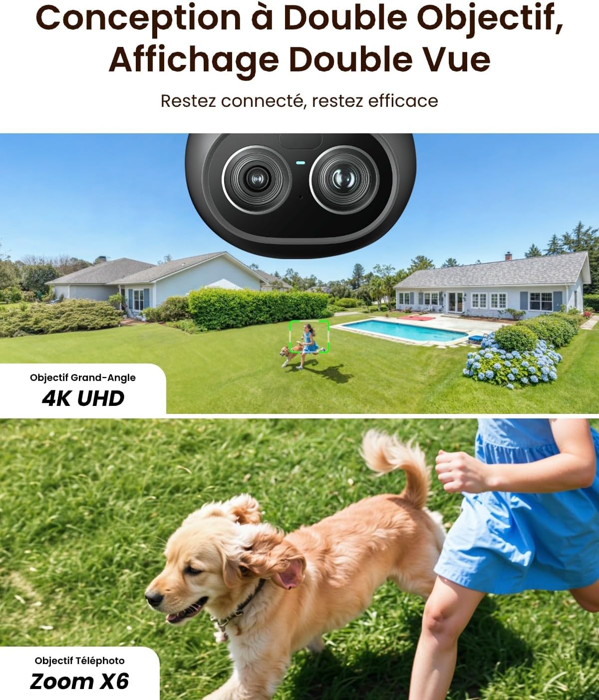 Thumbnail 1 de Reolink TrackFlex Floodlight 4K PTZ 360°