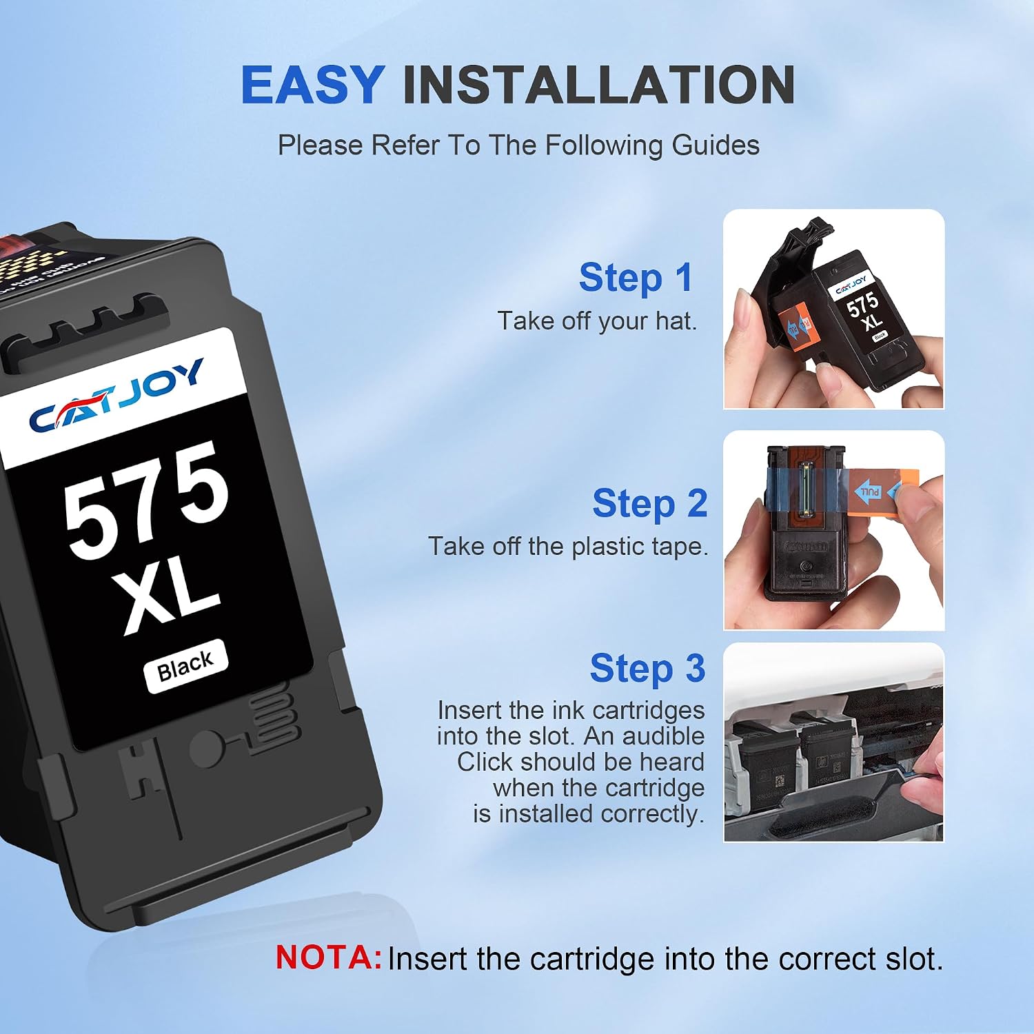 Thumbnail 3 de CATJOY PG-575XL CL-576XL ink cartridges