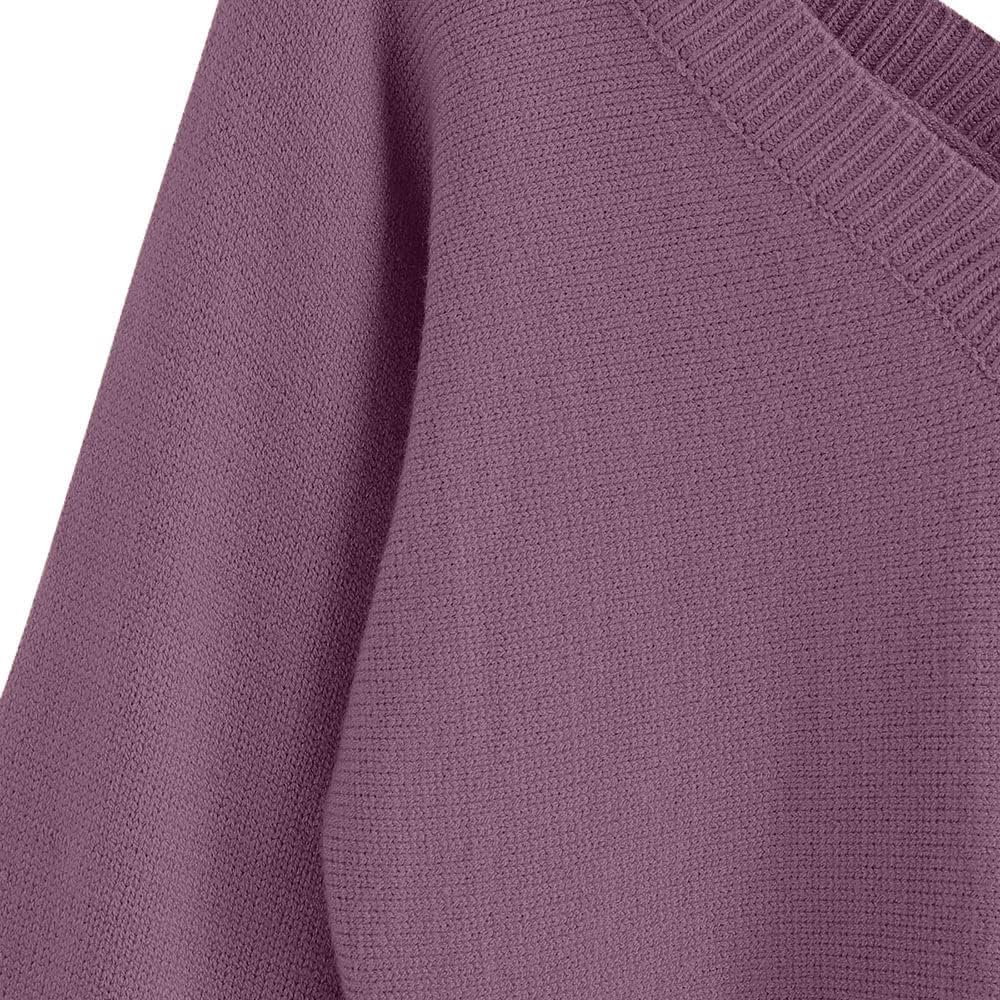 Detalle 2 de ZAFUL Cropped V-Neck Sweater