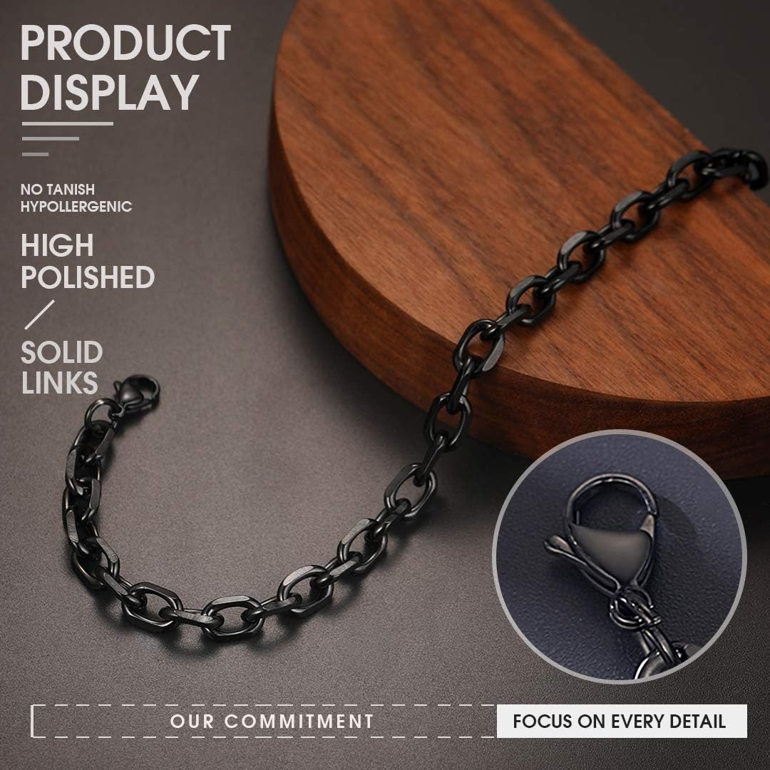 Thumbnail 4 de ChainsHouse Bracelet Argent 21 cm 12 mm