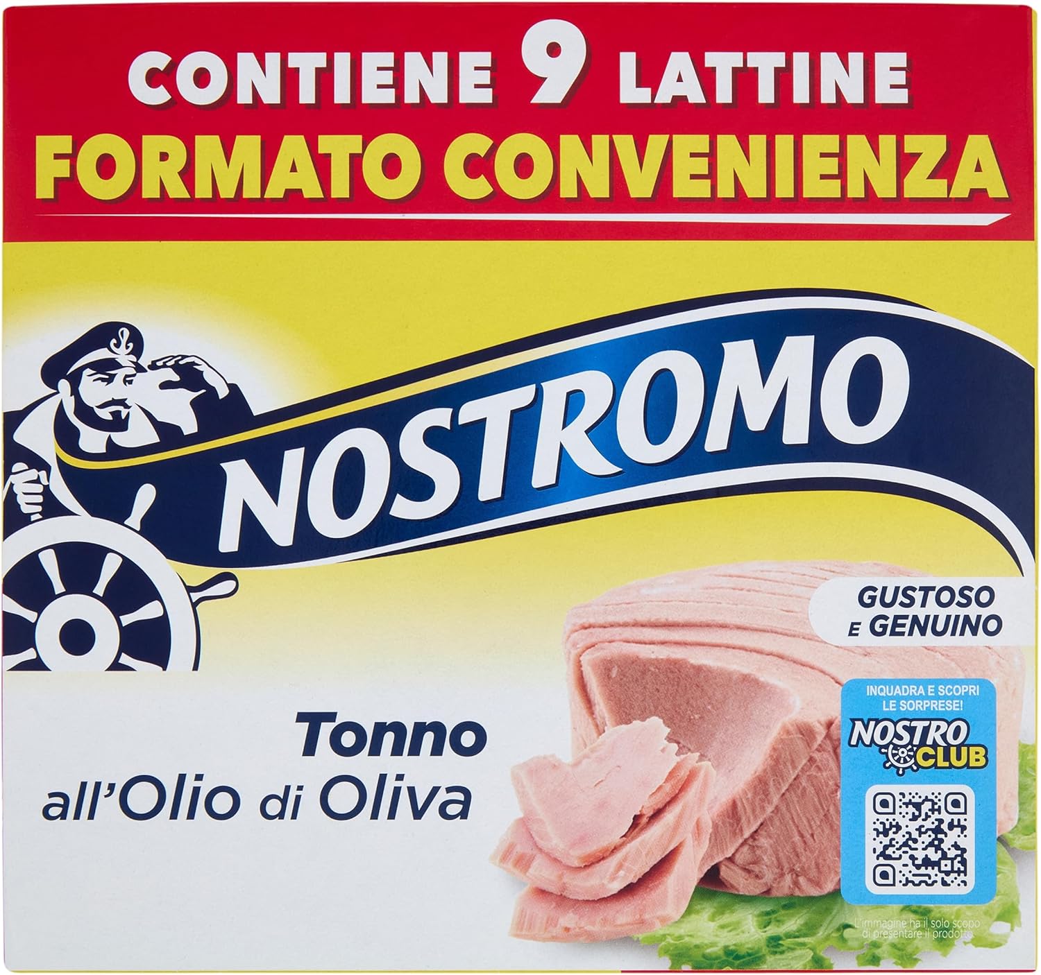 Thumbnail 5 de Nostromo Tonno all’Olio di Oliva 1kg – Lattina Maxi, Proteine e Semplicità senza Conservanti