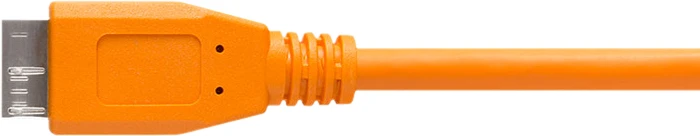 Detalle de Tether Tools TetherPro USB-C-auf-USB-3.0-USB Orange – Kabel 4,6 m