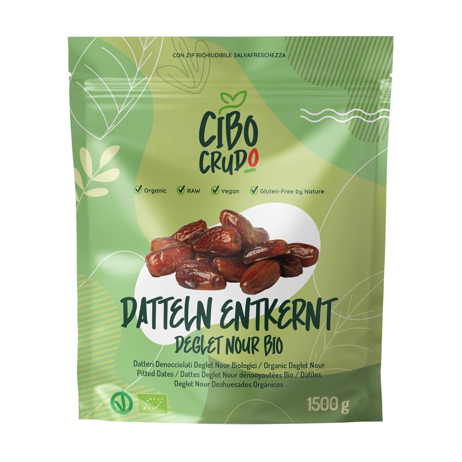 Detalle de Medjool Datteln Bio – Jumbo-Größe, 1,5 g, aus Israel