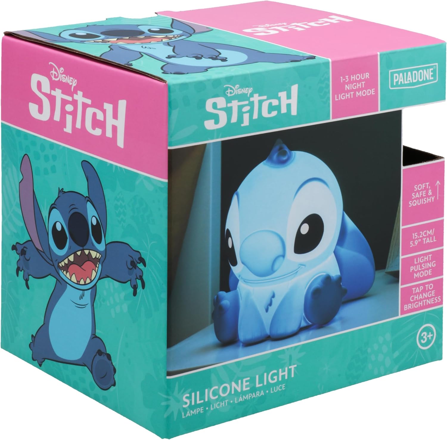 Thumbnail 6 de Stitch Squishy: lampada da scrivania ufficiale Disney con licenza Paladone