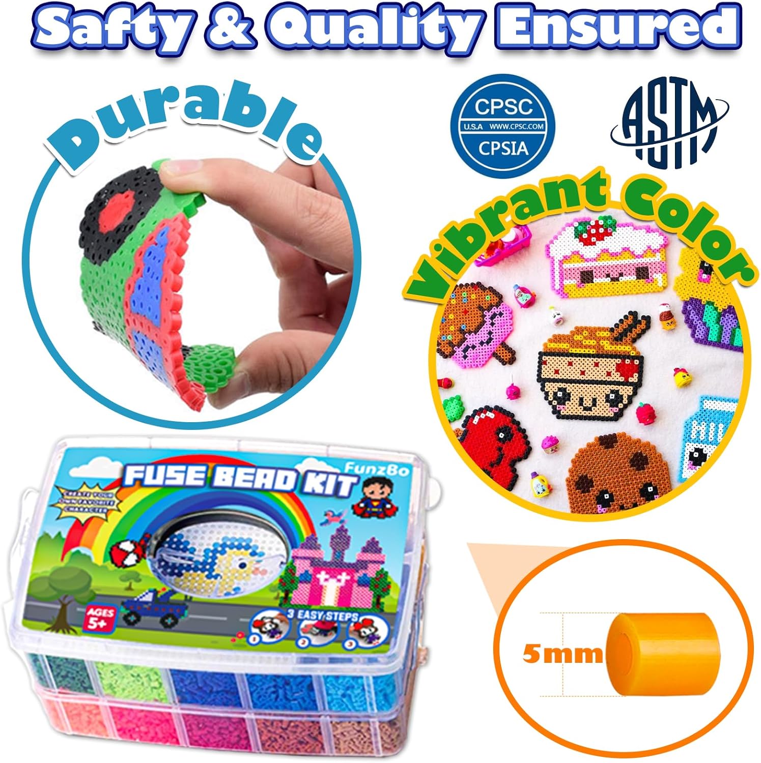 Thumbnail 2 de Bügelperlen Set 23.000 Stück 🎨