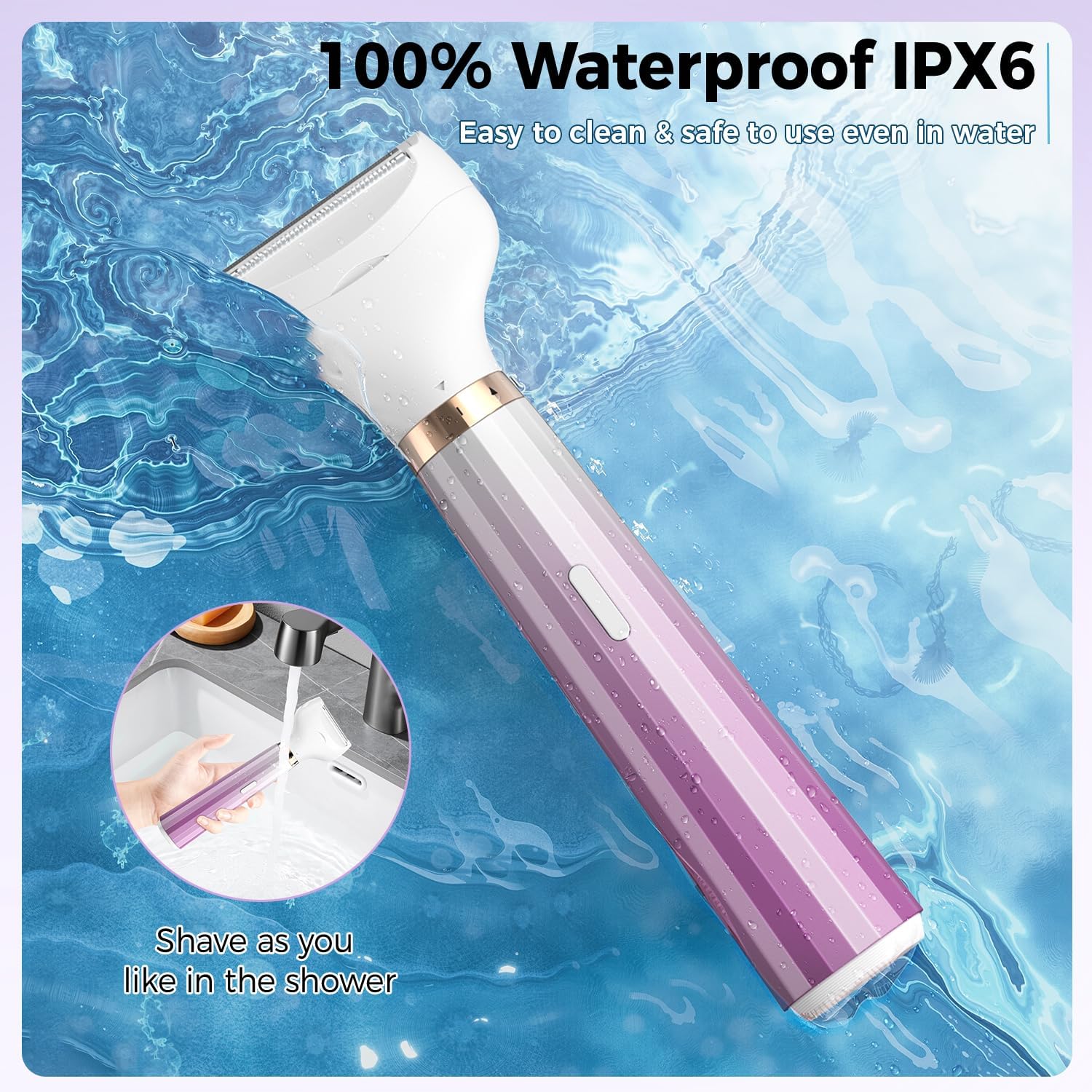 Thumbnail 4 de PKBD 4 in 1 Lady Shaver 90 min battery