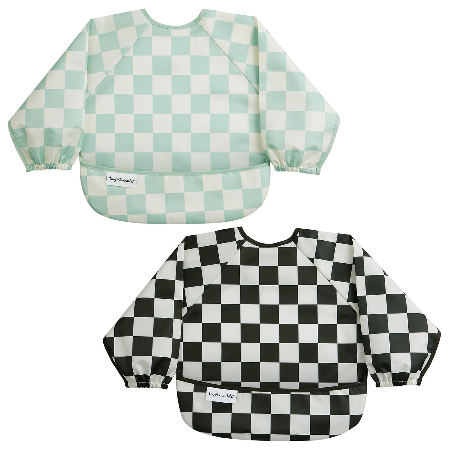 Detalle de Tiny Twinkle Long-Sleeve Bib 2-Pack