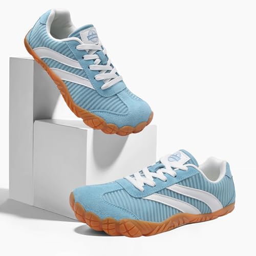 Detalle de Barefoot Shoes: Barezoey Wide Toe Box Trainers – Zero Drop Casual Sneakers