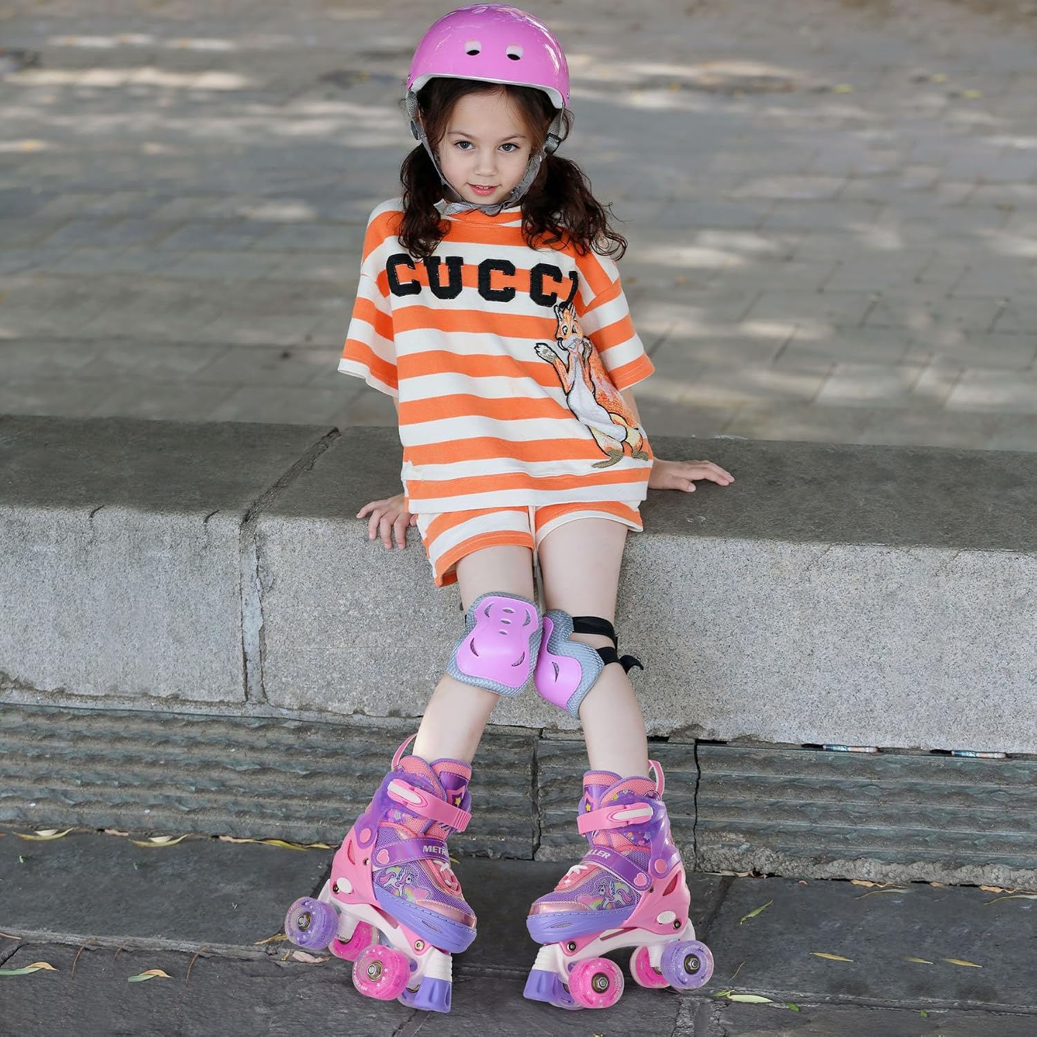 Thumbnail 1 de METROLLER Kids Adjustable Roller Skates Ages 4-12 🛼