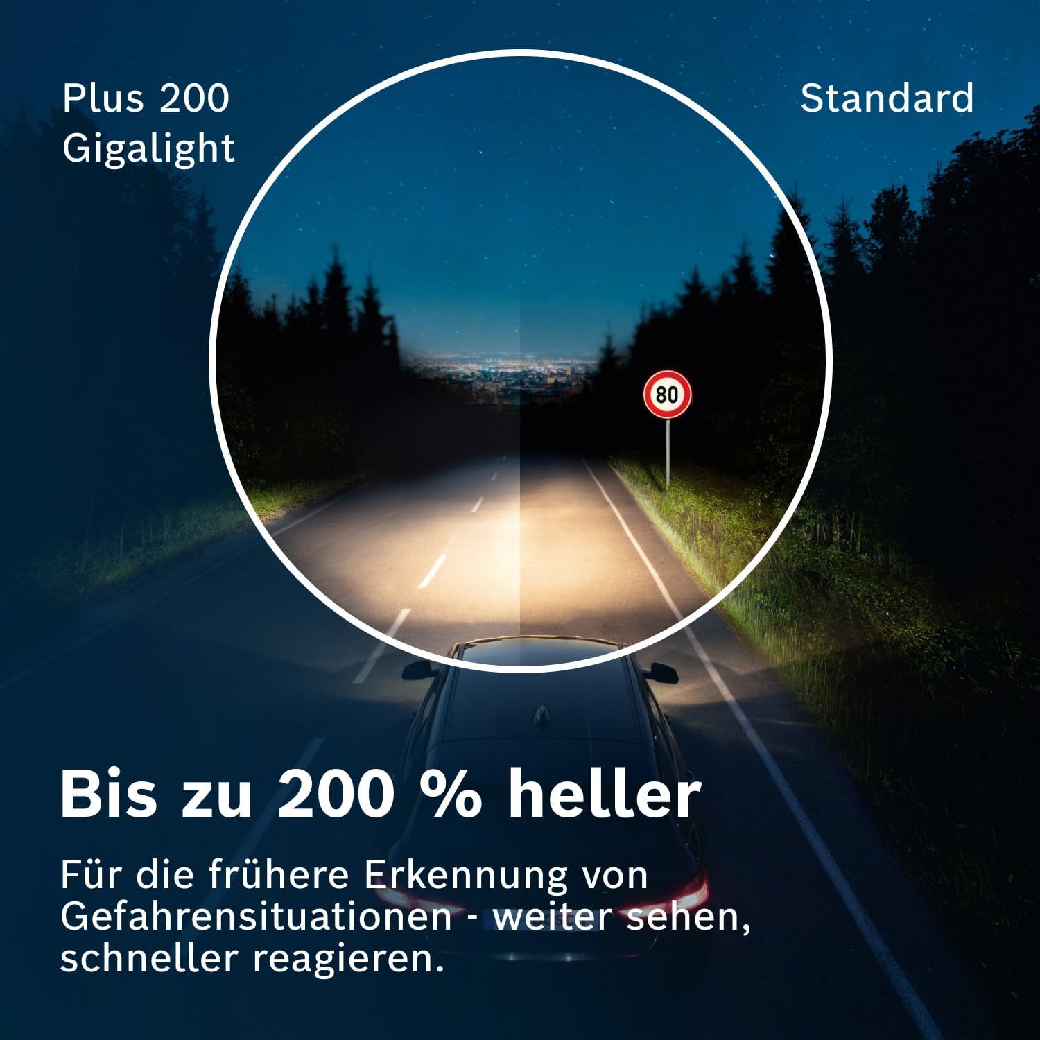 Detalle 2 de Bosch H4 Plus 200 Halogenlampe