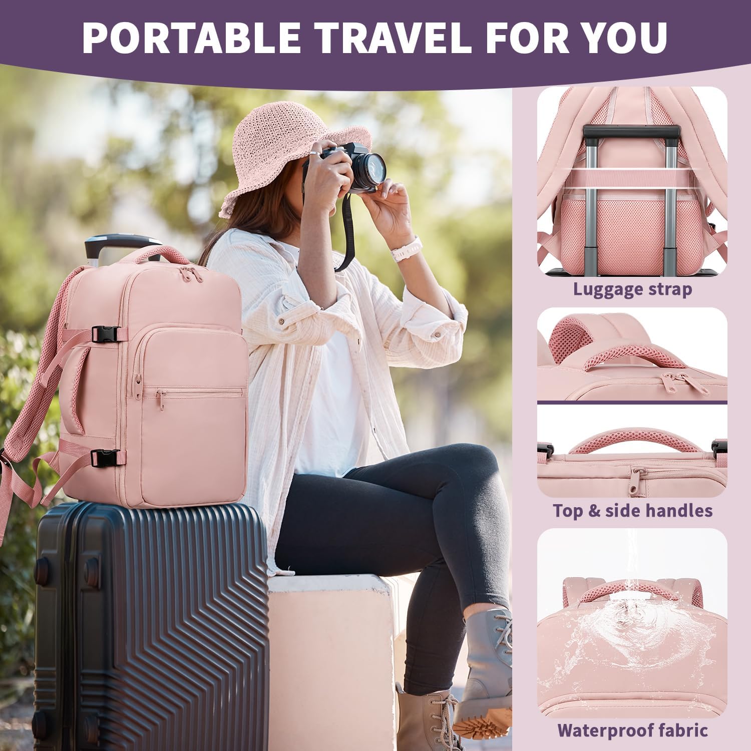 Thumbnail 4 de ETRONIK Cabin Bag 40x30x20 Backpack