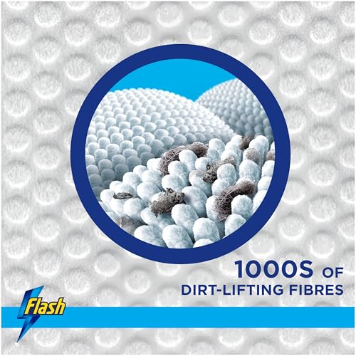 Detalle de Flash Speedmop Wet Mop Floor Cleaner Wipes – 96 Lemon Pads for Speedmop System