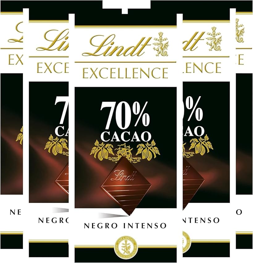 Detalle de Lindt Chocolate EXCELLENCE 70% - Delicioso y Aromático 🍫