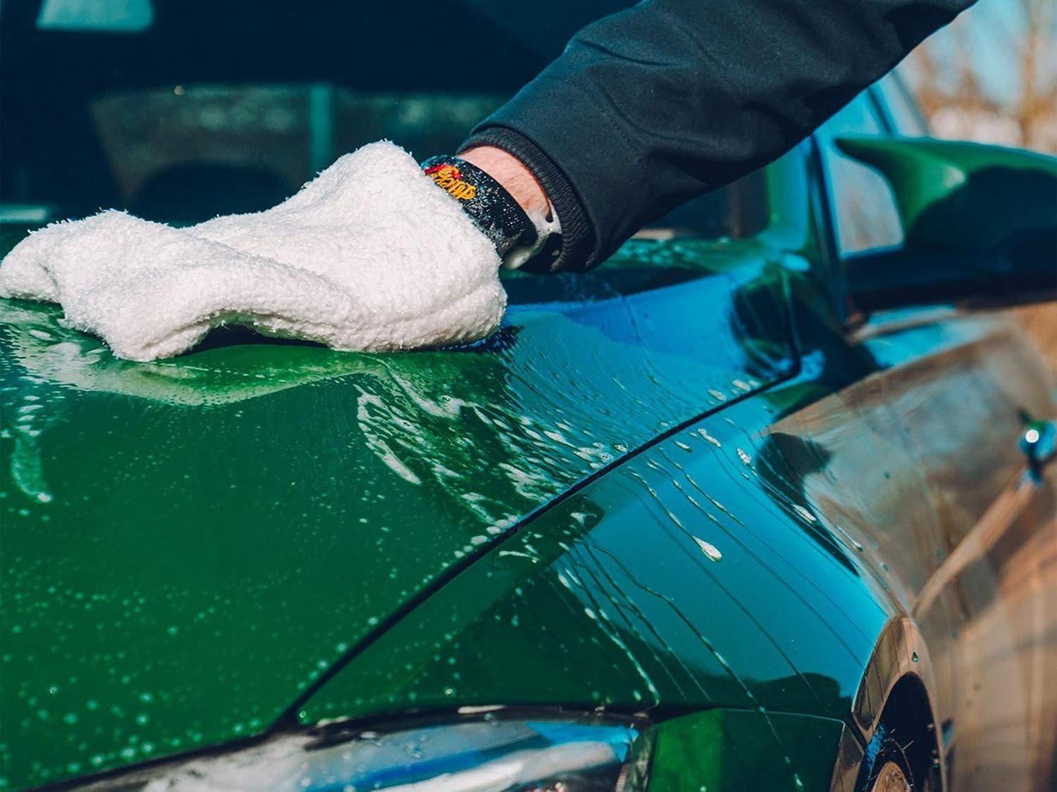 Detalle 2 de Meguiar's Gant lavage 20x28 cm 🧽