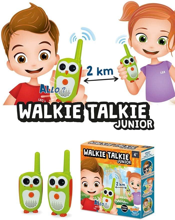 Thumbnail 3 de Buki TW03 Walkie talkie junior vert : simple, sûr et amusant pour les tout-petits