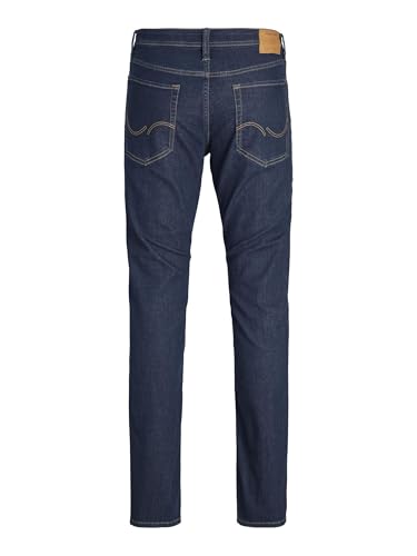 Detalle 2 de Jack & Jones Jjiglenn Jjoriginal Am 815 Noos: Vaqueros slim para hombre en Blue Denim