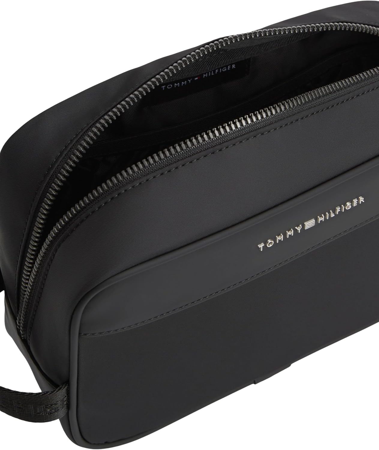 Detalle de Tommy Hilfiger Th Repreve Washbag BDS – BLACK (One Size)