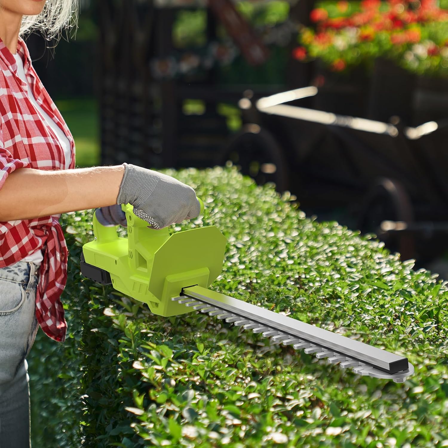 Thumbnail 5 de VOERJIA 20 cordless hedge trimmer 50cm