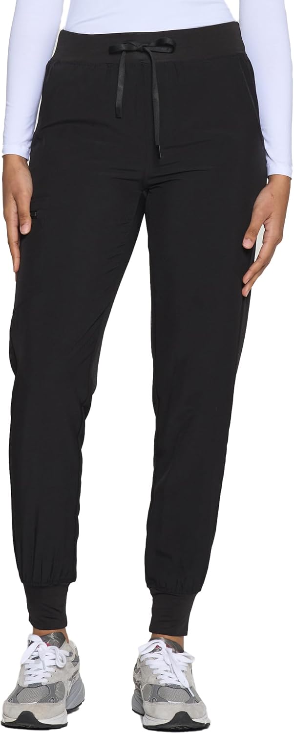 Detalle 2 de COZYFIT Womens Scrub Pants 5-Pocket Slim Jogger