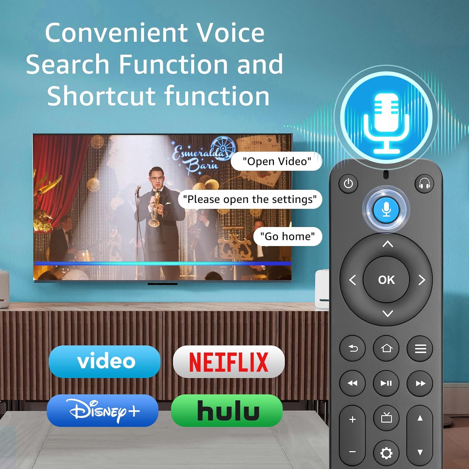 Detalle 2 de Replacement Voice Remote Control for TV Stick