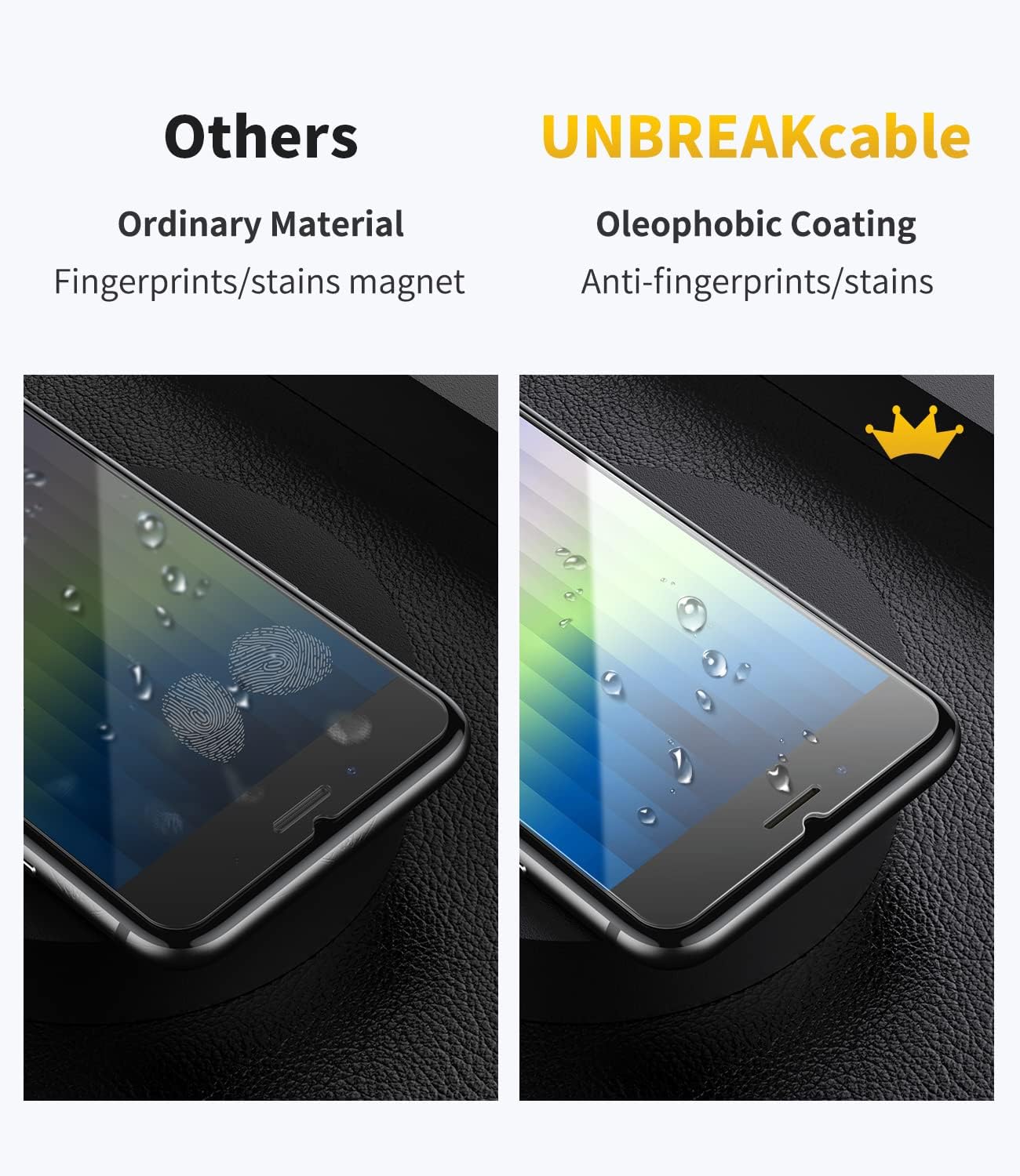 Thumbnail 4 de UNBREAKcable iPhone SE 2022 4.7" tempered glass protector