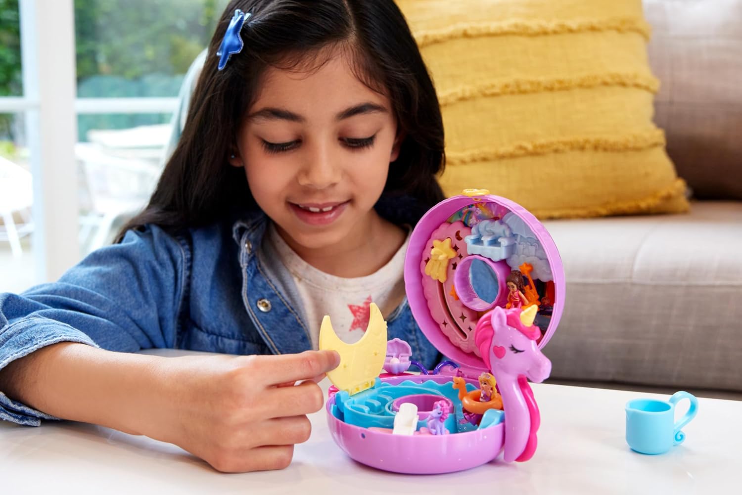 Thumbnail 1 de Coffret Polly Pocket licorne licorne 12 accessoires