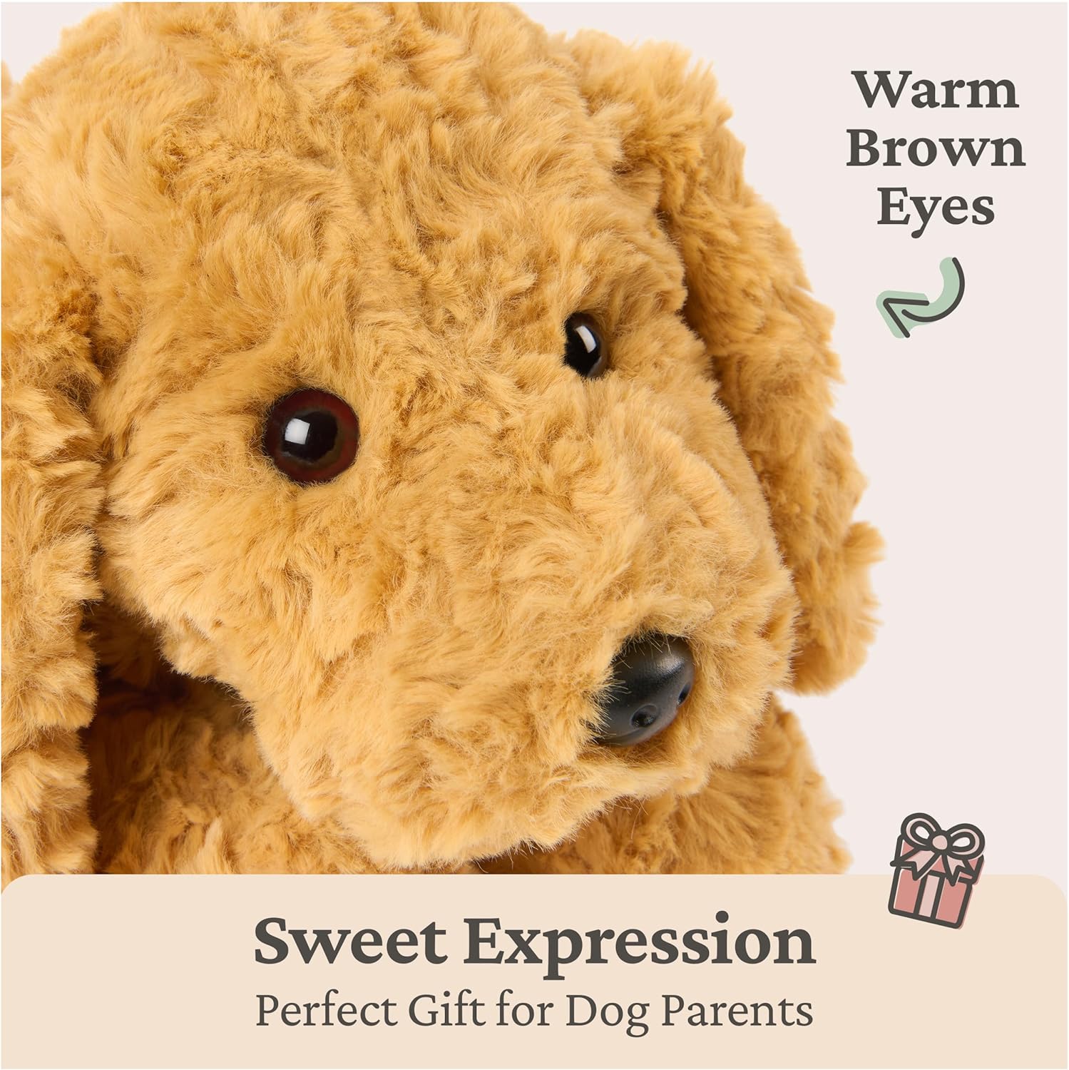 Thumbnail 6 de GUND Forever Friends Muttsy Dog Plush Toy (14”) – Amber