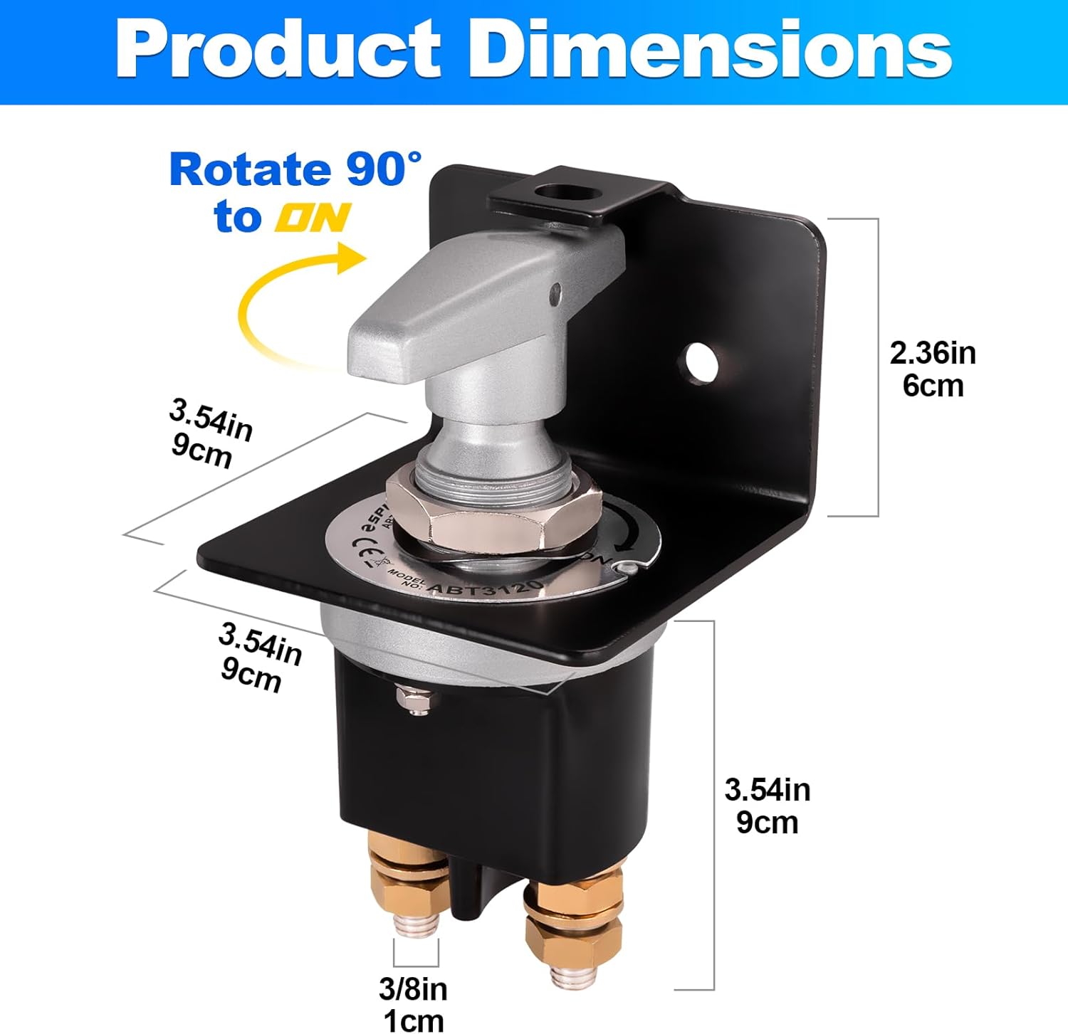 Thumbnail 4 de Spurtar interrupteur batterie 36V 500A ⚡