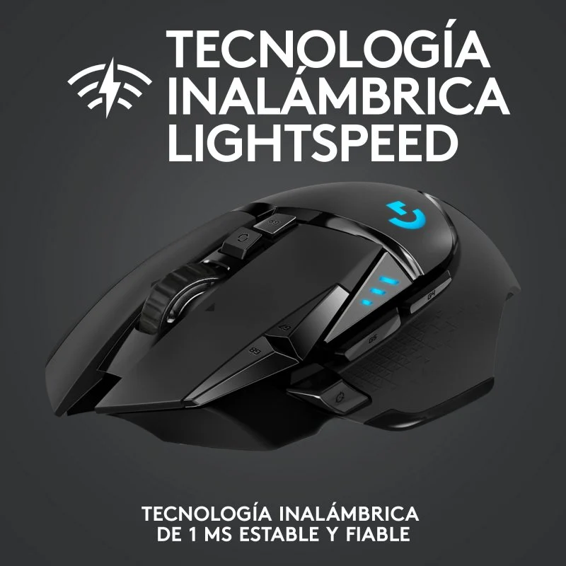 Thumbnail 3 de Logitech G502 Lightspeed ratón gaming 25.600 DPI 🖱