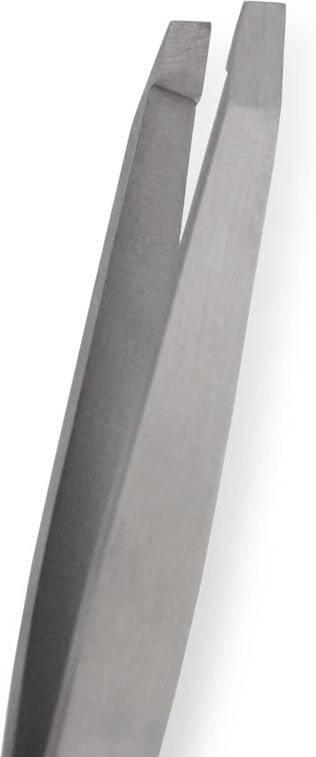 Detalle de Amazon Basics Mini Eyebrow Tweezers (3-Pack) with Pointed and Square Tips